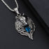 Collier Loup en Argent